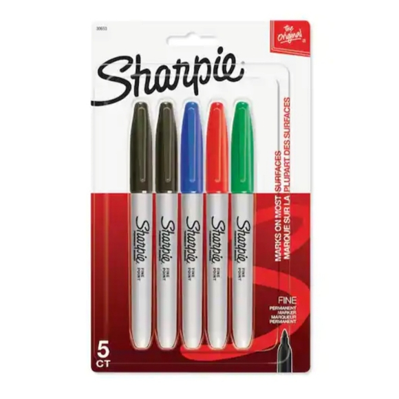 Sharpie Multicolor Five Pack - Picture 8 of 9